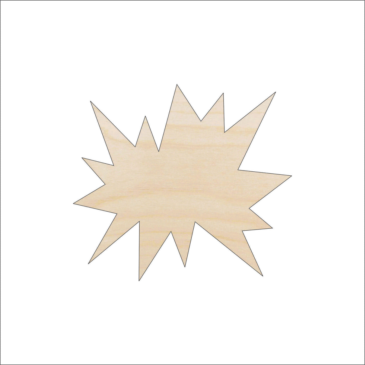 Love Wood Craft Shape - Laser Cut Baltic Birch Unfinished DIY Wood Art Supplies WRD96 - The Wood Shape Store