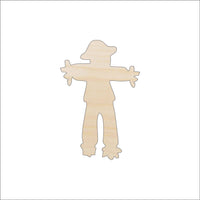 Scarecrow Wood Craft Shape - Laser Cut Baltic Birch Unfinished DIY Wood Art Supplies FAL4 - The Wood Shape Store