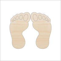 Bigfoot Wood Craft Shape - Laser Cut Baltic Birch Unfinished DIY Wood Art Supplies MYTH27 - The Wood Shape Store