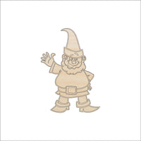 Gnome Wood Craft Shape - Laser Cut Baltic Birch Unfinished DIY Wood Art Supplies MYTH15 - The Wood Shape Store