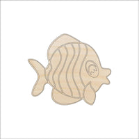 Fish Wood Craft Shape - Laser Cut Baltic Birch Unfinished DIY Wood Art Supplies FSH3 - The Wood Shape Store