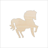 Horse Wood Craft Shape - Laser Cut Baltic Birch Unfinished DIY Wood Art Supplies HRS75 - The Wood Shape Store