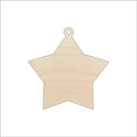 Ornament Wood Craft Shape - Laser Cut Baltic Birch Unfinished DIY Wood Art Supplies XMS250 - The Wood Shape Store