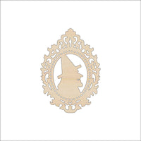 Witch Wood Craft Shape - Laser Cut Baltic Birch Unfinished DIY Wood Art Supplies FAL28 - The Wood Shape Store