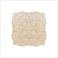 Flower Wood Craft Shape - Laser Cut Baltic Birch Unfinished DIY Wood Art Supplies CSTR15 - The Wood Shape Store