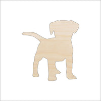 Dog Wood Craft Shape - Laser Cut Baltic Birch Unfinished DIY Wood Art Supplies DOG35 - The Wood Shape Store