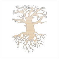 Tree Wood Craft Shape - Laser Cut Baltic Birch Unfinished DIY Wood Art Supplies TRE8 - The Wood Shape Store