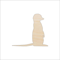 Meerkat Wood Craft Shape – Laser Cut Baltic Birch Unfinished DIY Wood Art Supplies ANML32 - The Wood Shape Store