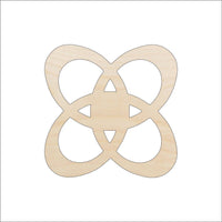 Design Wood Craft Shape - Laser Cut Baltic Birch Unfinished DIY Wood Art Supplies DSN84 - The Wood Shape Store