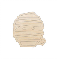 Mummy Wood Craft Shape - Laser Cut Baltic Birch Unfinished DIY Wood Art Supplies FAL262 - The Wood Shape Store