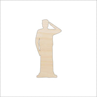 Sailor Wood Craft Shape - Laser Cut Baltic Birch Unfinished DIY Wood Art Supplies PPL2 - The Wood Shape Store