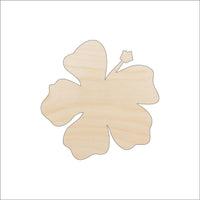 Flower Wood Craft Shape - Laser Cut Baltic Birch Unfinished DIY Wood Art Supplies FLR55 - The Wood Shape Store