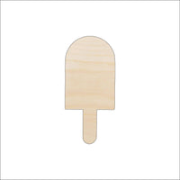 Popsicle Wood Craft Shape - Laser Cut Baltic Birch Unfinished DIY Wood Art Supplies FOD133 - The Wood Shape Store