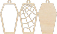 Halloween 3D Laser Cut Ornament – Baltic Birch Wood Craft Supplies | DIY Wood Ornament Kit HA10 - The Wood Shape Store
