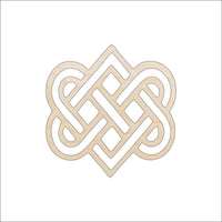 Design Wood Craft Shape - Laser Cut Baltic Birch Unfinished DIY Wood Art Supplies DSN10 - The Wood Shape Store