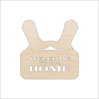 Cowboy Wood Craft Shape - Laser Cut Baltic Birch Unfinished DIY Wood Art Supplies SGN57 - The Wood Shape Store