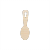 Spoon Wood Craft Shape - Laser Cut Baltic Birch Unfinished DIY Wood Art Supplies FOD205 - The Wood Shape Store