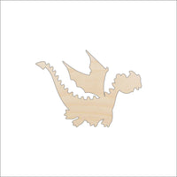 Dragon Wood Craft Shape - Laser Cut Baltic Birch Unfinished DIY Wood Art Supplies MYTH47 - The Wood Shape Store