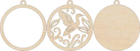 Duck 3D Laser Cut Ornament – Baltic Birch Wood Craft Supplies | DIY Wood Ornament Kit BR7 - The Wood Shape Store