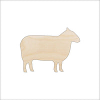 Sheep Wood Craft Shape - Laser Cut Baltic Birch Unfinished DIY Wood Art Supplies SHP6 - The Wood Shape Store