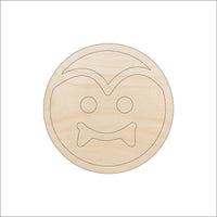 Dracula Wood Craft Shape - Laser Cut Baltic Birch Unfinished DIY Wood Art Supplies FAL253 - The Wood Shape Store