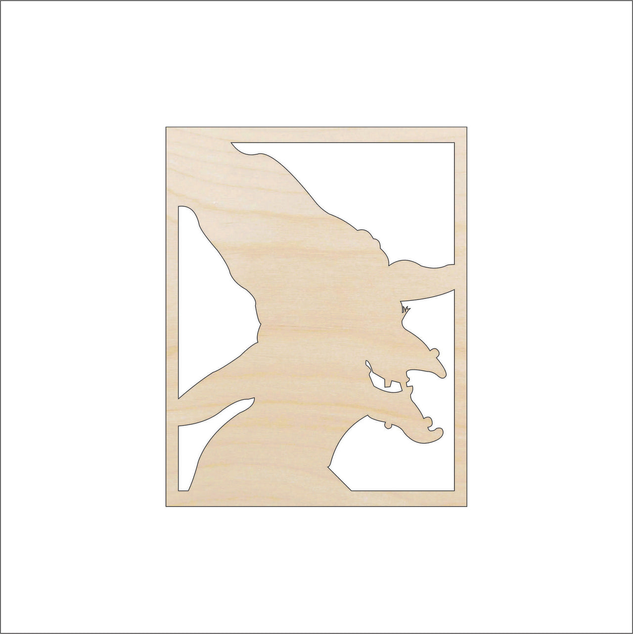 Witch Wood Craft Shape - Laser Cut Baltic Birch Unfinished DIY Wood Art Supplies FAL193 - The Wood Shape Store