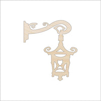Lantern Wood Craft Shape - Laser Cut Baltic Birch Unfinished DIY Wood Art Supplies BLD1 - The Wood Shape Store