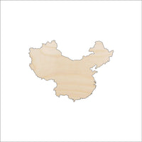 China Wood Craft Shape - Laser Cut Baltic Birch Unfinished DIY Wood Art Supplies WLD14 - The Wood Shape Store