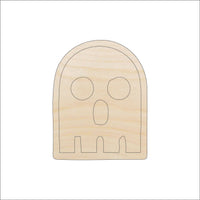 Halloween Wood Craft Shape - Laser Cut Baltic Birch Unfinished DIY Wood Art Supplies FAL243 - The Wood Shape Store