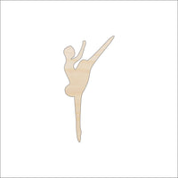 Dance Wood Craft Shape - Laser Cut Baltic Birch Unfinished DIY Wood Art Supplies PPL115 - The Wood Shape Store