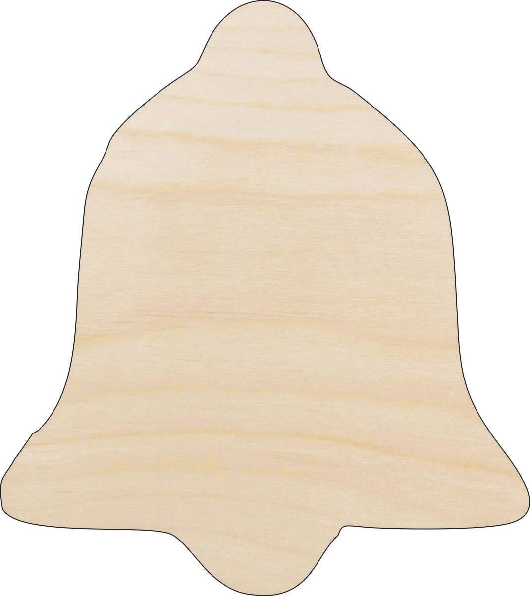 Liberty Bell Wood Craft Shape – Laser Cut Baltic Birch Unfinished DIY Wood Art Supplies 4TH16 - The Wood Shape Store