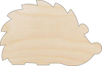 Hedgehog Wood Craft Shape – Laser Cut Baltic Birch Unfinished DIY Wood Art Supplies ANML108 - The Wood Shape Store