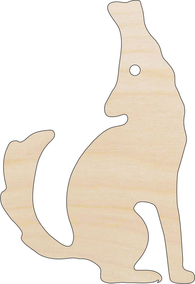 Coyote - Laser Cut Out Unfinished Wood Craft Shape ANML20 Coyote - Laser Cut Out Unfinished Wood Craft Shape ANML20