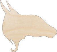 Yak Wood Craft Shape – Laser Cut Baltic Birch Unfinished DIY Wood Art Supplies ANML65 - The Wood Shape Store