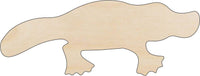 Platypus Wood Craft Shape – Laser Cut Baltic Birch Unfinished DIY Wood Art Supplies ANML93 - The Wood Shape Store