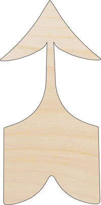Arrow Wood Craft Shape – Laser Cut Baltic Birch Unfinished DIY Wood Art Supplies ARW20 - The Wood Shape Store