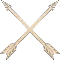 Arrows Wood Craft Shape – Laser Cut Baltic Birch Unfinished DIY Wood Art Supplies ARW21 - The Wood Shape Store