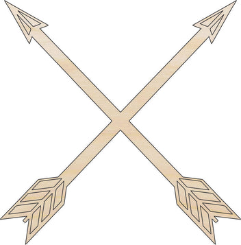 Arrow  - Laser Cut Out Unfinished Wood Craft Shape ARW21