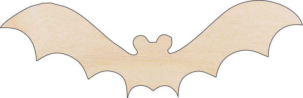 Bat - Laser Cut Out Unfinished Wood Craft Shape BAT12