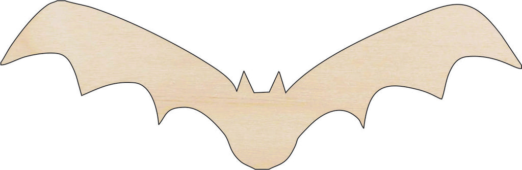 Bat - Laser Cut Out Unfinished Wood Craft Shape BAT14