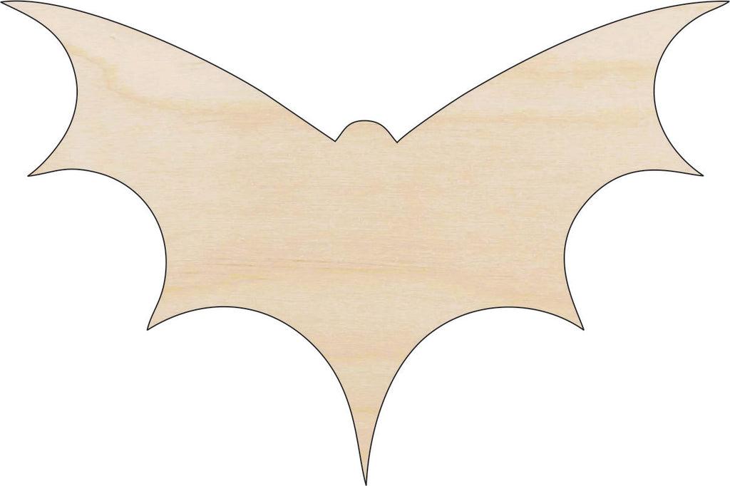 Bat  - Laser Cut Out Unfinished Wood Craft Shape BAT15