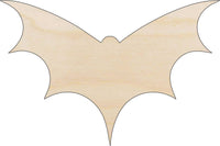 Flying Bat Wood Craft Shape – Laser Cut Baltic Birch Unfinished DIY Wood Art Supplies BAT15 - The Wood Shape Store