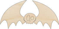 Flying Bat Wood Craft Shape – Laser Cut Baltic Birch Unfinished DIY Wood Art Supplies BAT16 - The Wood Shape Store