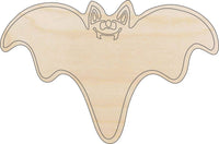 Bat Wood Craft Shape – Laser Cut Baltic Birch Unfinished DIY Wood Art Supplies BAT1 - The Wood Shape Store