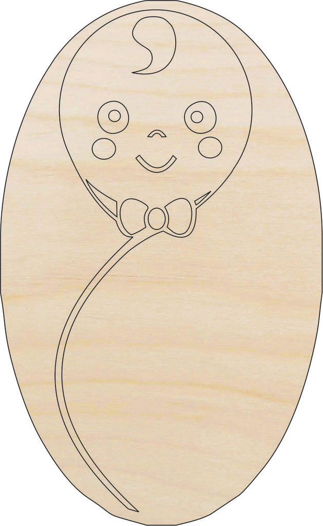 Baby - Laser Cut Out Unfinished Wood Craft Shape BBY11