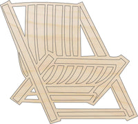 Chair Adirondack Wood Craft Shape – Laser Cut Baltic Birch Unfinished DIY Wood Art Supplies BCH9 - The Wood Shape Store