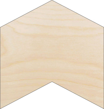 Badge - Laser Cut Out Unfinished Wood Craft Shape BDG23 Badge - Laser Cut Out Unfinished Wood Craft Shape BDG23