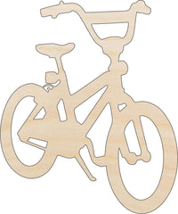 Bicycle Wood Craft Shape – Laser Cut Baltic Birch Unfinished DIY Wood Art Supplies BIK16 - The Wood Shape Store