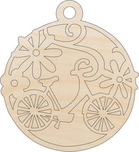 Bicycle Wood Craft Shape – Laser Cut Baltic Birch Unfinished DIY Wood Art Supplies BIK17 - The Wood Shape Store