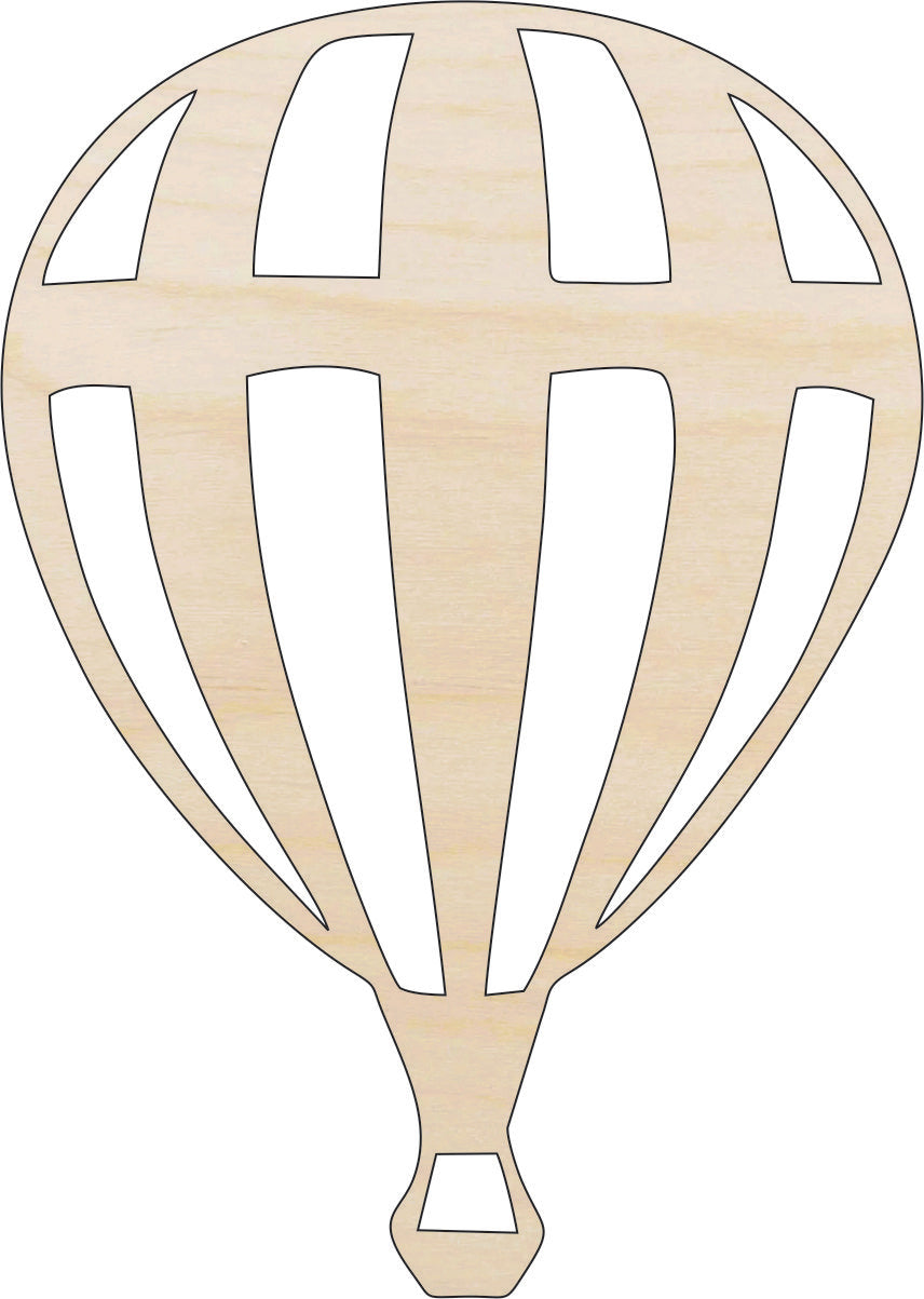 Balloon - Laser Cut Out Unfinished Wood Craft Shape BLN2 Balloon - Laser Cut Out Unfinished Wood Craft Shape BLN2